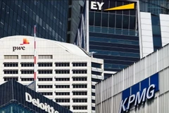 Nhóm Big Four gồm các công ty Deloitte, EY, KPMG và PwC. (Nguồn: afr.com)