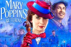 Poster phim Mary Poppins Return.