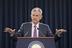 Chủ tịch Cục Dự trữ Liên bang Mỹ (Fed) Jerome Powell. (Nguồn: bloomberg)