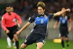 Genki Haraguchi giúp Nhật Bản đánh bại Saudi Arabia. (Nguồn: Getty Images)