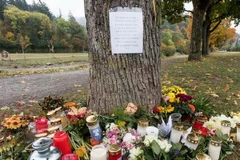 Tưởng nhớ nữ sinh xấu số bị sát hại. (Nguồn: Dpa)