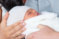 Bé trai được đặt tên là được đặt tên Archie Harrison Mountbatten-Windsor. (Ảnh: AFP/TTXVN)