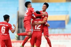 Viettel giành vé thăng hạng V-League. (Nguồn: Viettel FC)