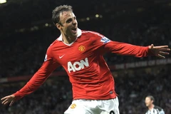 Berbatov khi còn trong màu áo Manchester United. (Nguồn: Getty Images)