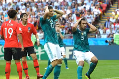Đức trở thành cựu vương ngay từ vòng bảng. (Nguồn: Getty Images)
