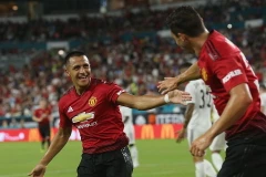 Sanchez góp công lớn giúp M.U đánh bại Real Madrid. (Nguồn: Getty Images)