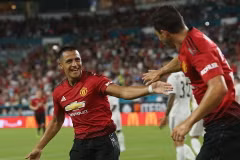 Sanchez góp công lớn giúp M.U đánh bại Real Madrid. (Nguồn: Getty Images)