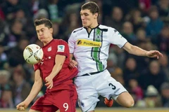 Lewandowski chưa bao giờ ghi bàn khi gặp Gladbach trong mầu áo Bayern. (Nguồn: DPA)