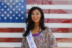 Hoa hậu Michigan gốc Trung Quốc. (Nguồn: mlive.com)