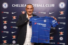 Maurizio Sarri chính thức trở thành HLV của Chelsea.