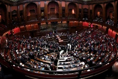 Một phiên họp của Quốc hội Italy. (Nguồn: CNN)