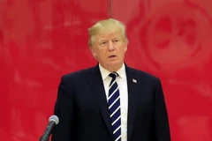 Tổng thống Hợp chúng quốc Hoa Kỳ Donald Trump phát biểu. (Ảnh: Nhan Sáng/TTXVN)
