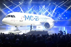 Nga ra mắt máy bay MS-21. (Nguồn: Reuters)