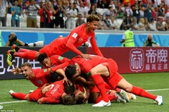 Tuyển Anh giành chiến thắng ở trận ra quân World Cup 2018. (Nguồn: Getty Images)