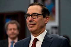 Bộ trưởng Tài chính Mỹ Steven Mnuchin. (Nguồn: AP)