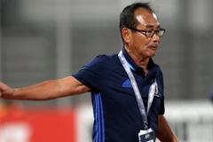 HLV Atsushi Uchiyama của U19 Nhật Bản. (Nguồn: AFC)