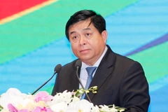 Bộ trưởng Bộ Kế hoạch và Đầu tư Việt Nam Nguyễn Chí Dũng phát biểu. (Ảnh: TTXVN)