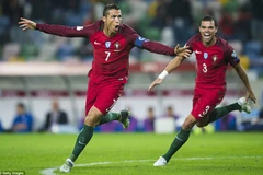 Ronaldo trở lại giúp Bồ Đào Nha thắng đậm. (Nguồn: Getty Images)