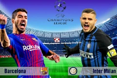Barcelona quyết đấu Inter tranh ngôi đầu.