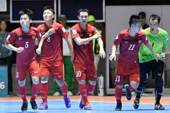 Đội tuyển Futsal Việt Nam giành chiến thắng lịch sử. (Nguồn: Futsal Vietnam)