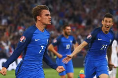 Griezmann đưa Pháp vào vòng 1/8 EURO 2016. (Nguồn: Getty Images)