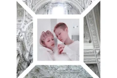 Etta Ng (phải), con gái của Thành Long kết hôn với Andi Autumn. (Nguồn: straitstimes)