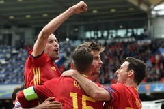 Chiến thắng nhọc nhằn của Tây Ban Nha. (Nguồn: EPA)