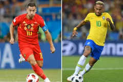 Trận cầu tâm điểm Brazil vs Bỉ.