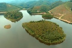 [Photo] Hồ Ngạc Hai - Điểm du lịch sinh thái của tỉnh Bắc Giang