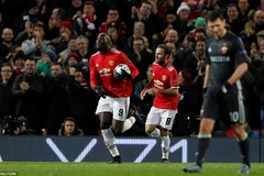 Lukaku giúp Manchester United lập kỷ lục mới. (Nguồn: Reuters)