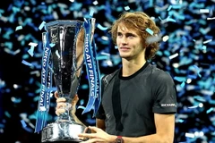 Zverev vô địch ATP Finals sau khi hạ Djokovic. (Nguồn: Getty Images)