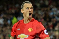 Ibrahimovic đang tỏa sáng trong màu áo Manchester United. (Nguồn: AP)
