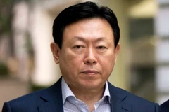 Chủ tịch tập đoàn Lotte Shin Dong-bin. (Nguồn: The Japan Times)