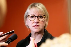 Ngoại trưởng Thụy Điển Margot Wallstrom. (Nguồn: AP)