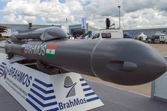 Tên lửa hành trình BrahMos. (Nguồn: Sputnik)