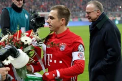 Lahm được bình chọn là cầu thủ xuất sắc nhất Đức 2017. (Nguồn: FCB)