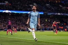 Ilkay Guendogan giúp Man City đánh bại Barcelona.