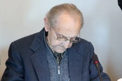 Cựu y tá Hubert Zafke. (Nguồn: AFP)