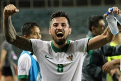 Stefano Lilipaly của Indonesia tái phát chấn thương. (Nguồn: fourfourtwo)