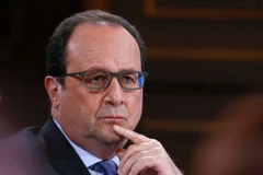 Tổng thống Pháp Francois Hollande. (Nguồn: AFP)