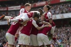 Arsenal giành chiến thắng tưng bừng. (Nguồn: Daily Mail)