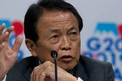 Bộ trưởng Tài chính Nhật Bản Taro Aso. (Nguồn: AP)
