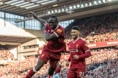 Mane ghi 1 bàn trong chiến thắng vùi dập của Liverpool. (Nguồn: DM)