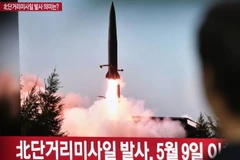 Hình ảnh một vụ phóng tên lửa của Triều Tiên. (Nguồn: AFP/Getty Images)