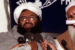 Thủ lĩnh JeM Masood Azhar. (Nguồn: AFP)