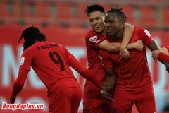 Hải Phòng đánh bại Quảng Nam. (Nguồn: bongdaplus.vn)