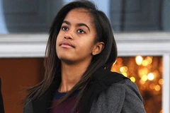 Malia chuẩn bị tốt nghiệp trung học. (Nguồn: Getty Images)