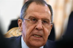 Ngoại trưởng Nga Sergei Lavrov. (Nguồn: AFP)