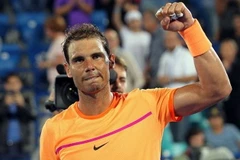 Nadal vào chung kết sau khi đánh bại Raonic. (Nguồn: AAP)