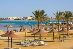 Một góc thành phố nghỉ mát Hurghada. (Nguồn: AP)